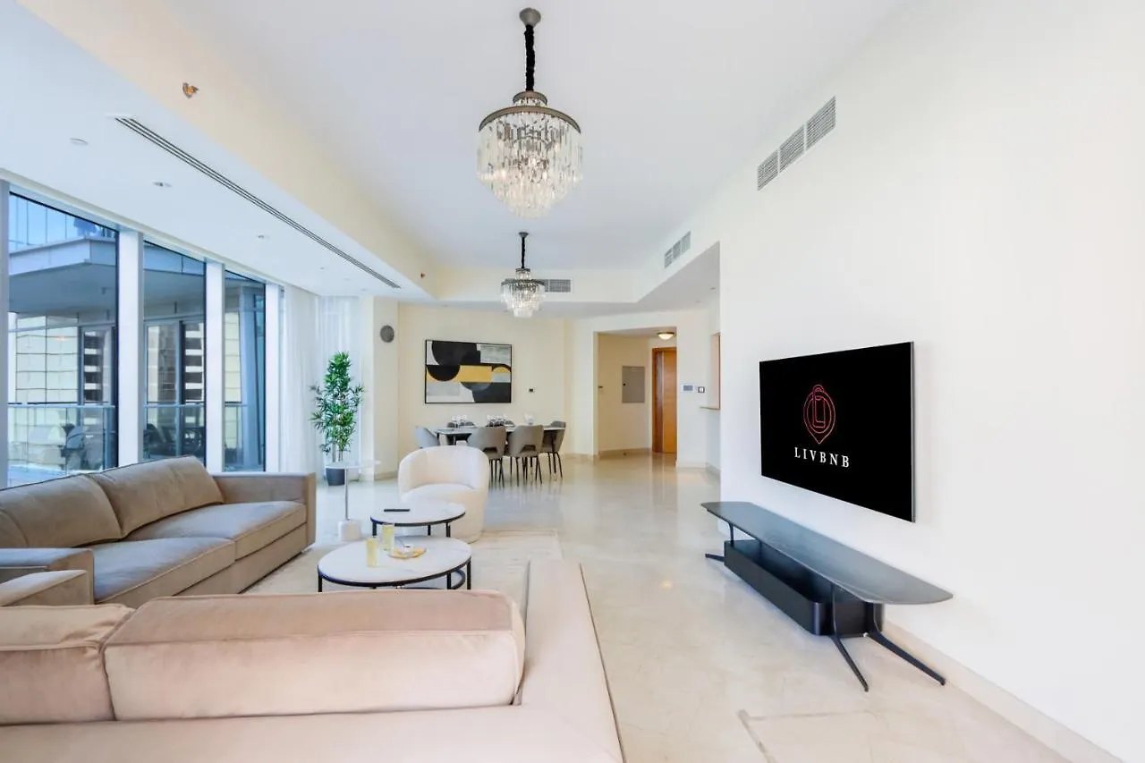 Appartement Livbnb Suites - 3Br In Trident, Steps To Beach Dubaï