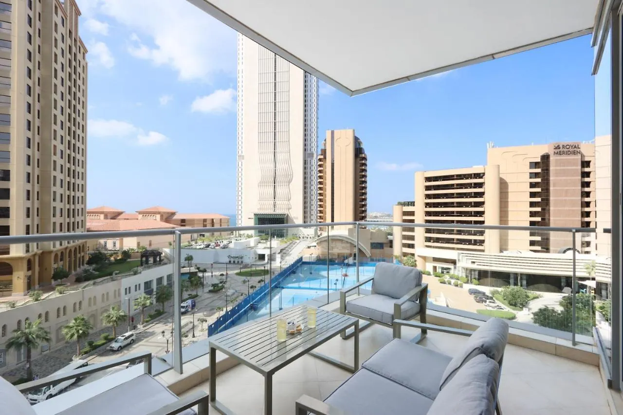 Livbnb Suites - 3Br In Trident, Steps To Beach Dubaï 0*,