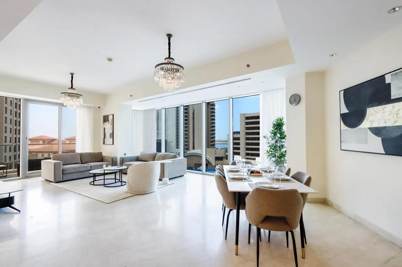 Livbnb Suites - 3Br In Trident, Steps To Beach Dubai Apartamento